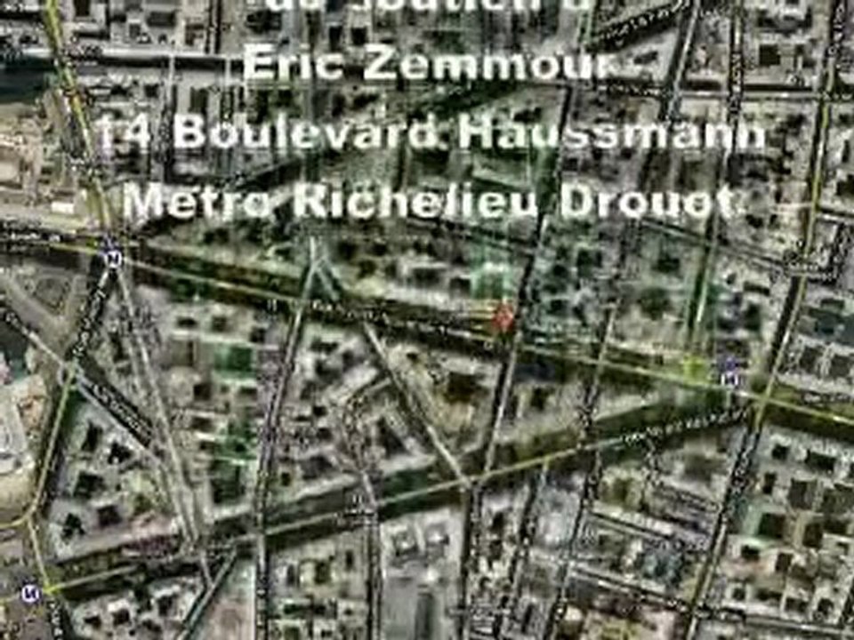 Appel à manifester pour soutenir Eric Zemmour