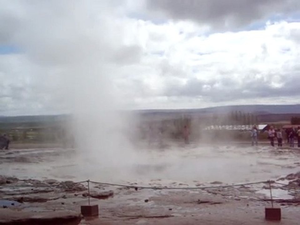 Geyser en Islande - Iceland Geysir