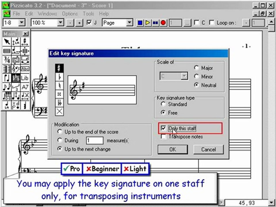 Key and time signatures
