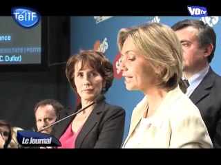 Mine défaite au QG de campagne de l'UMP (Val d'Oise)