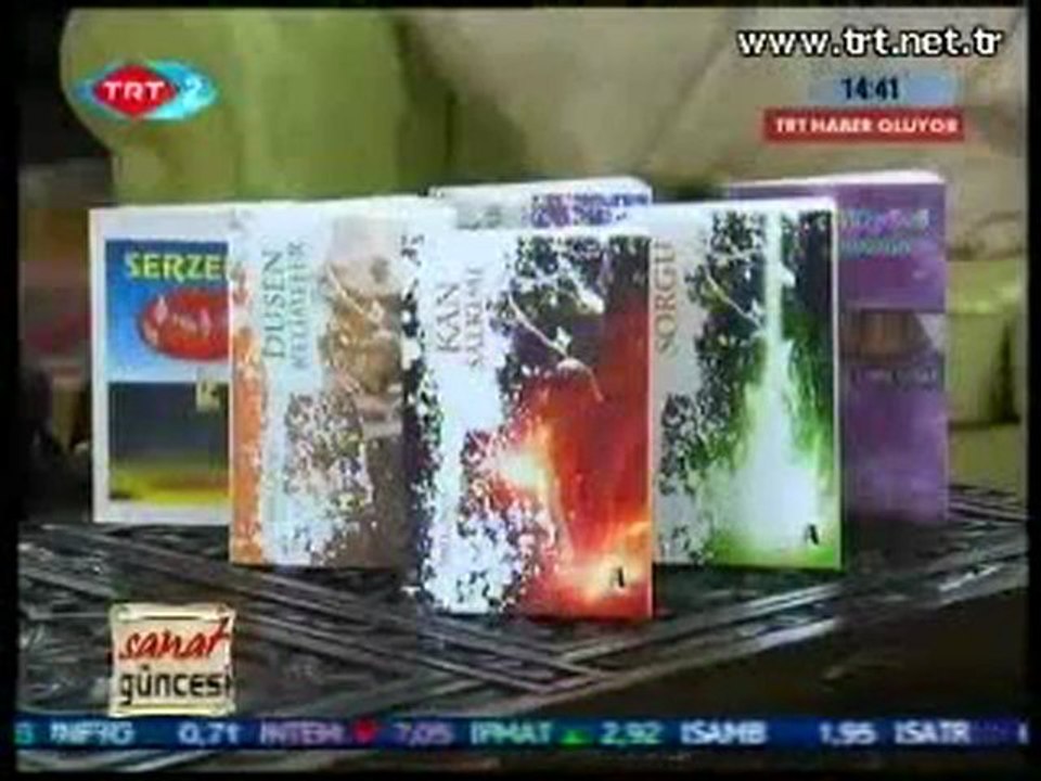 YAZAR ŞAİR SIRRI ÇINAR TRT SANAT GÜNCESİ PROGRAMI