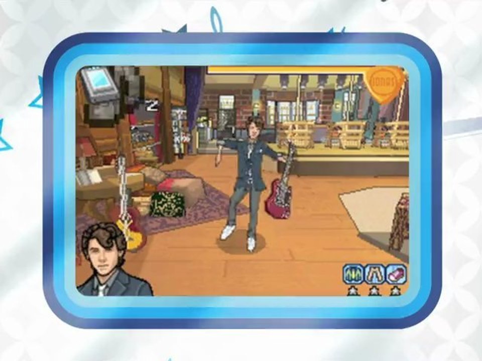 JONAS le jeu vidéo sur Nintendo DS