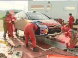 Citroen et Loeb en essais avant la Jordanie
