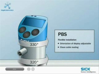 Sick PBS Dijital Göstergeli Elektronik Basınç Sensörü wmv
