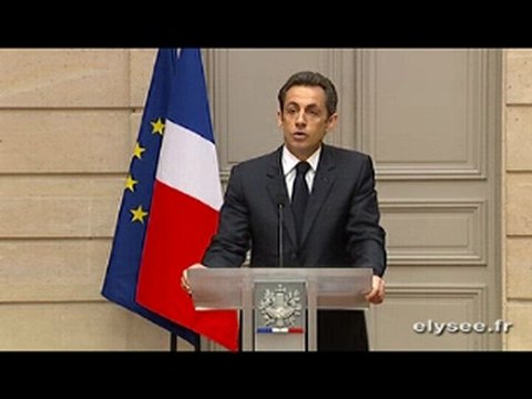 Sarkozy promet des résultats