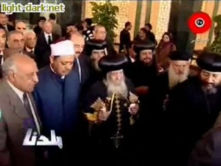 Visite Pape Shenouda III au nouveau cheikh el azhar