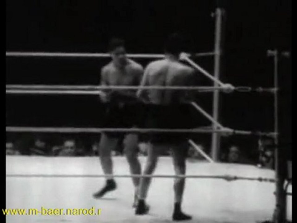 Max Baer vs Joe Louis & Interviewed