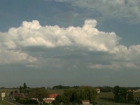 07/05/2009 Vidéo Accélérée 18h-19h Ligne Pré-Orageuse