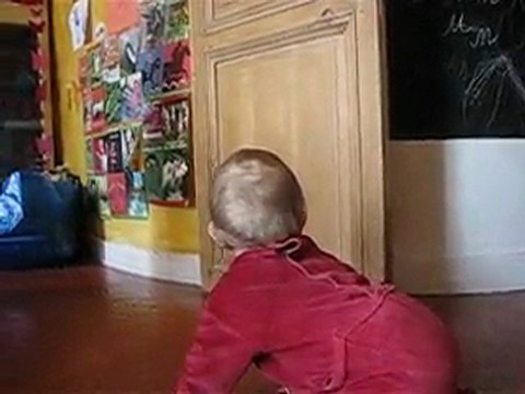 Les débuts à 4 pattes de Zacharie