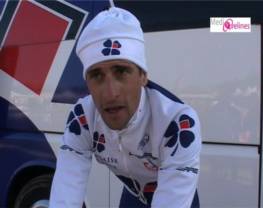 Paris-Nice dans les Yvelines : la course de Sandy Casar