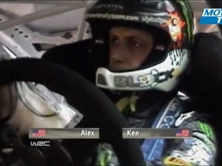 WRC Mexique Crash Wilson et Block 2010