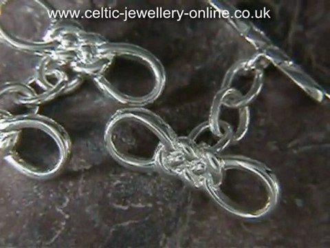 Celtic Cufflinks - Sterling Silver DWK321 m3