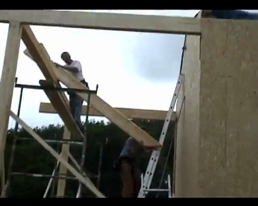 Maison à ossature bois - Didier Mourez - tarn 2005