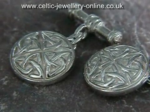 Celtic Cufflinks - Sterling Silver DWA258