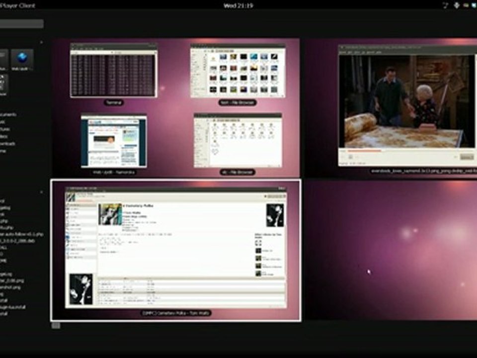 Gnome Shell 2.29.1 in Ubuntu 9.10 Karmic [Linux]