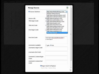 Autoblogging Tutorial - BlogSense - The Source ...