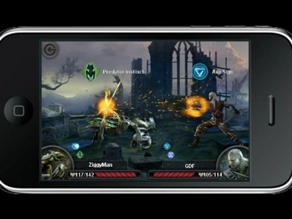 Trailer de The Witcher Versus sur iPhone et iPod Touch