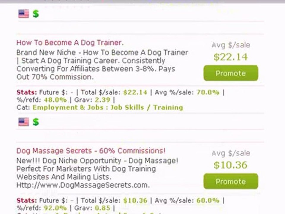 Clickbank - How to Search for Products and Get Your Links