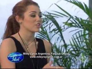 Miley Cyrus - American Idol Mentor 2010 - Top 11 Part 2