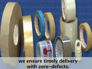 Watch Video On Various Industrial Tapes