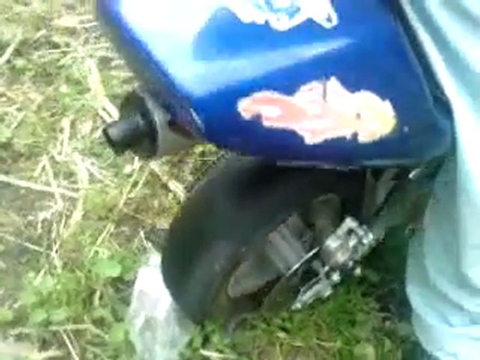 mon frére sur ma pocket de compéte