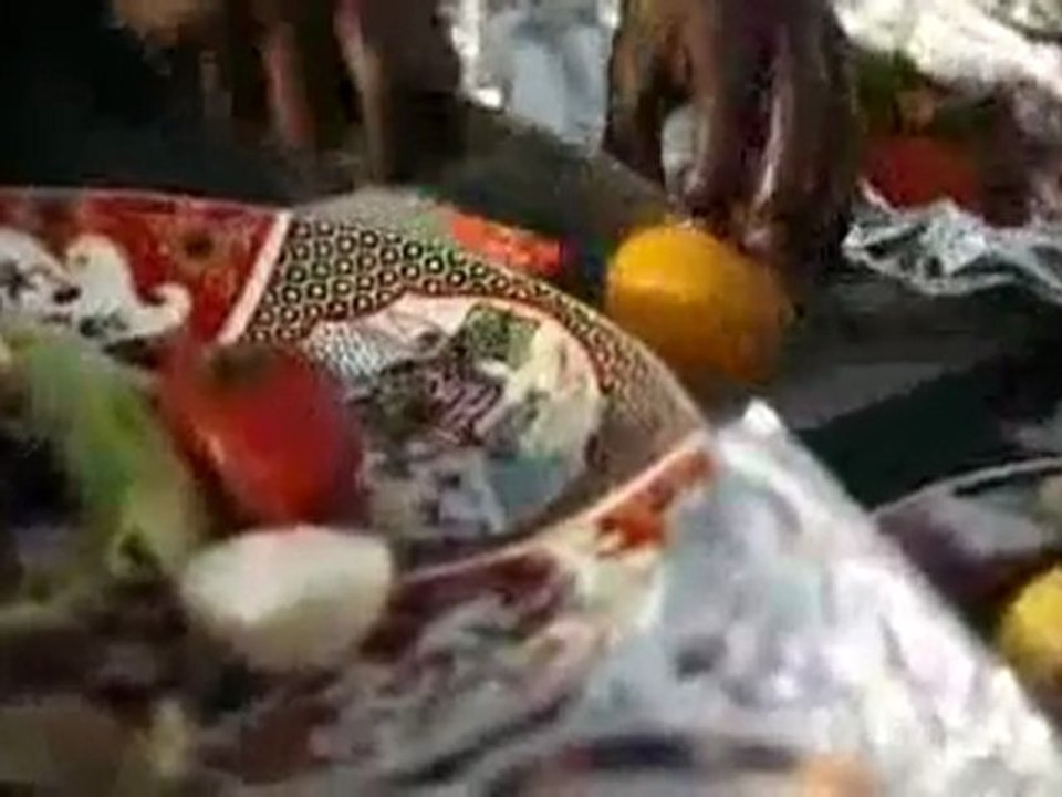 Samuelsson cooking in Morocco - Fish with chermoulla