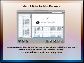 Mac data recovery software