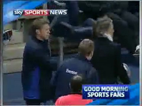 Manchester City Roberto Mancini Attacks Everton David Moyes