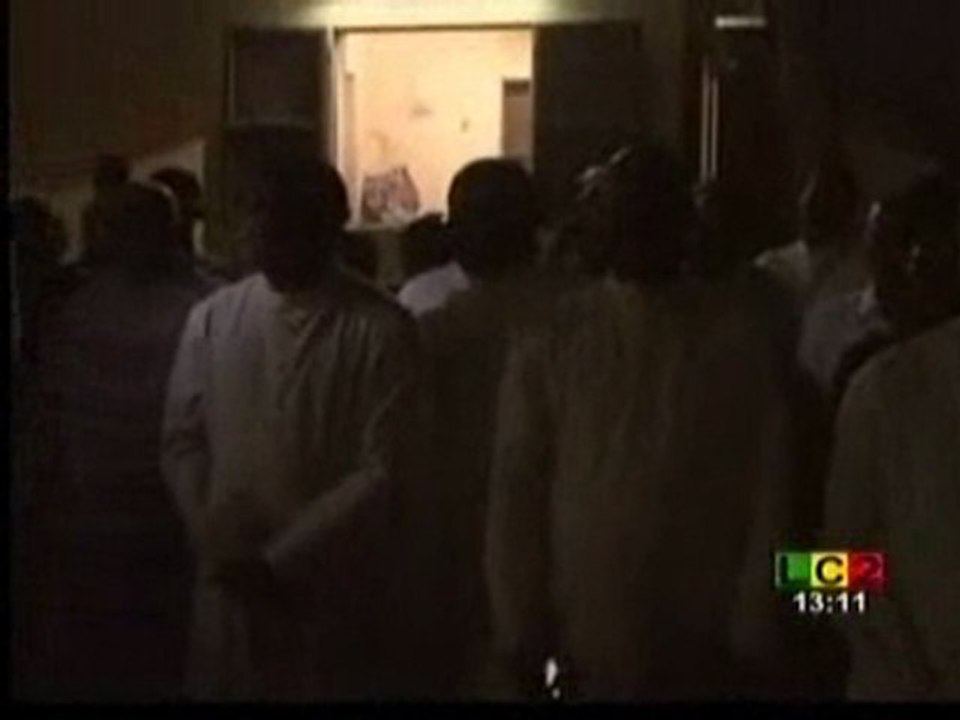 Arrivee de la depouille de Mgr. Vincent Mensah au Benin