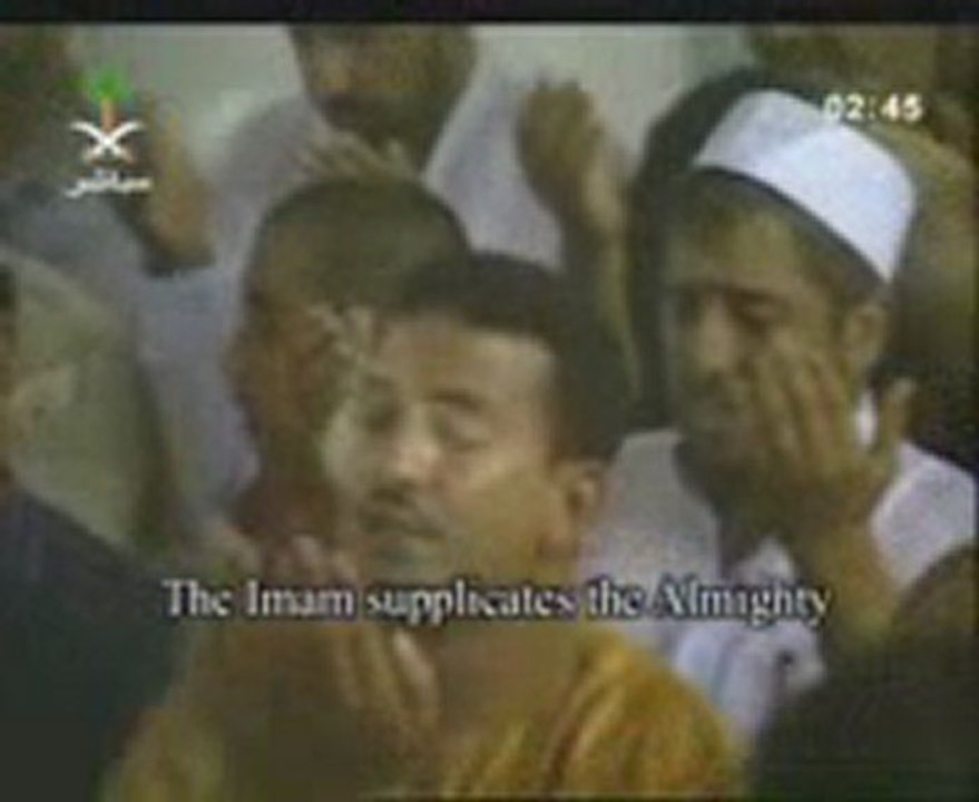 Do3a Qunut de Sheikh Sudais le 9 Octobre 1428