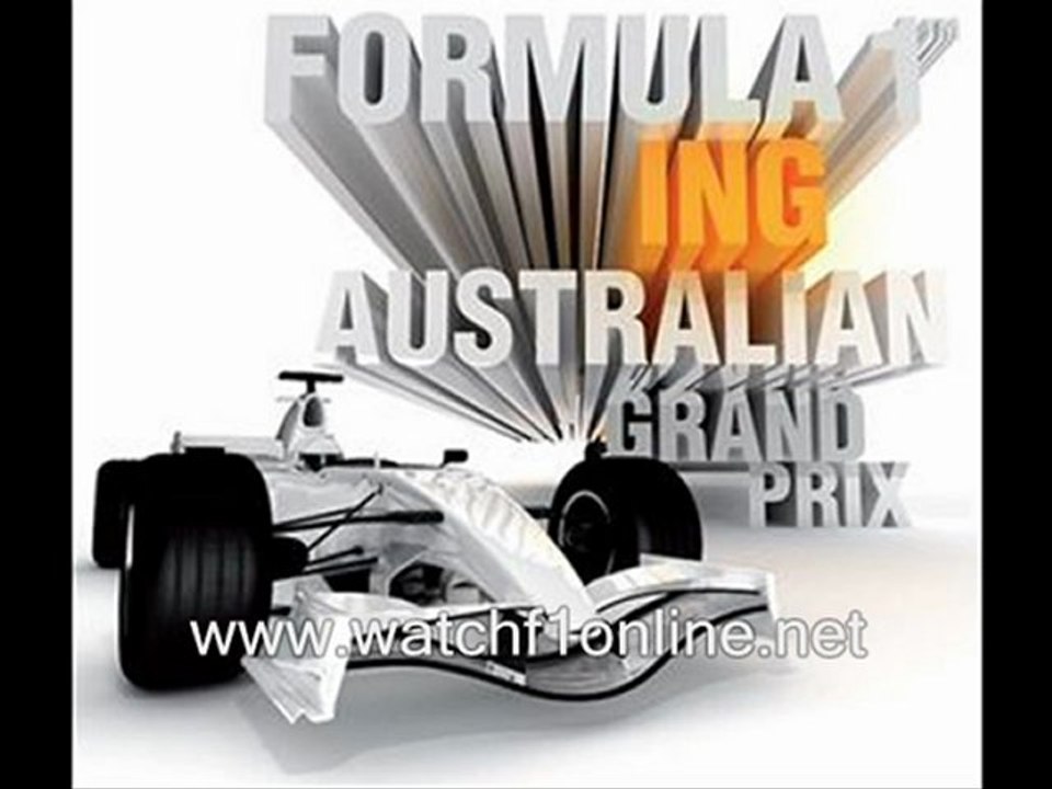 watch formula 1 Australian gp gp live online