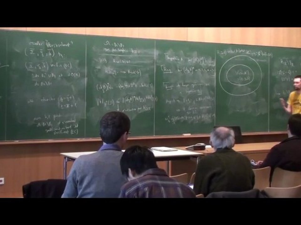 Conjecture de courbure L^2 - Szeftel - Cours2