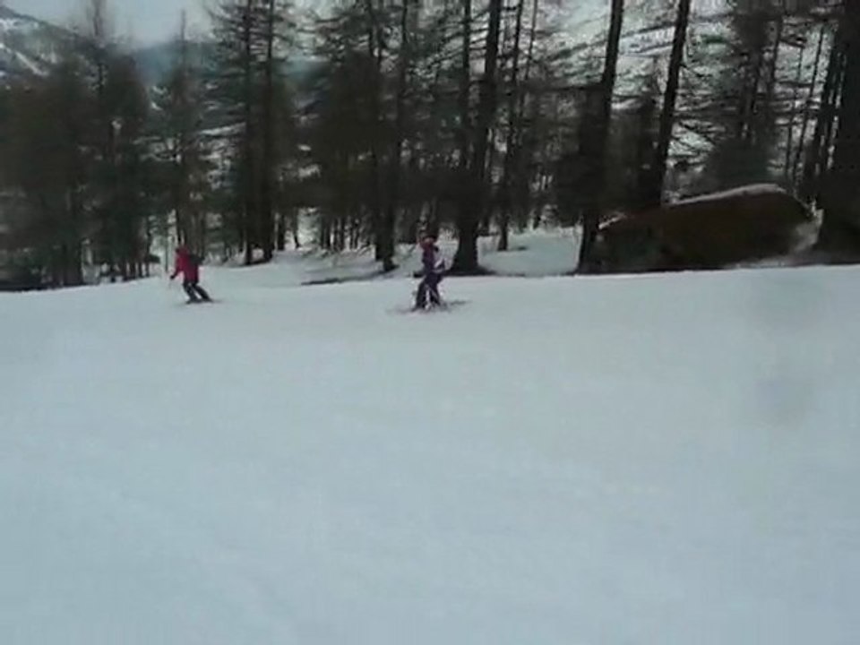 Molines en Queyras - Lucie - Piste Rouge