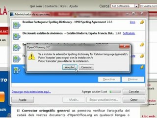 Video-tutorial: Millora corrector català de l'OpenOffice.org