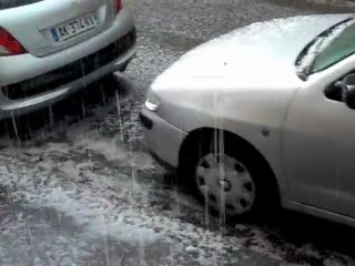 Orage de grele sur Beauvais