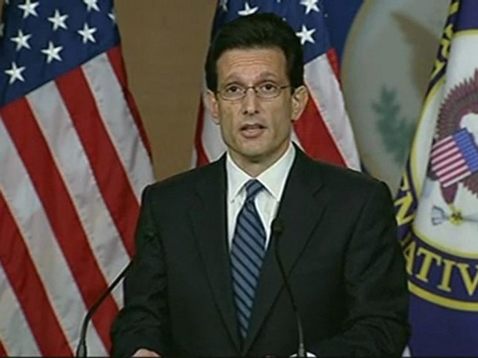 Eric Cantor: Someone shot at my campaign office