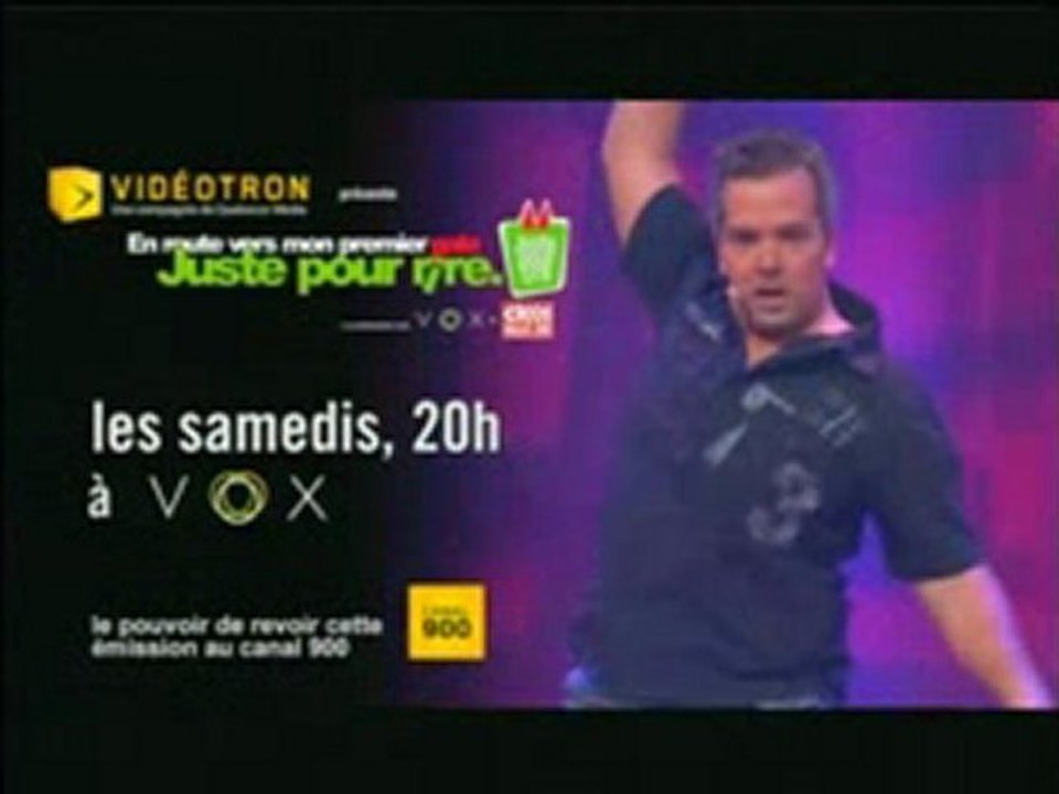 VOX - En route vers mon premier gala Juste pour rire
