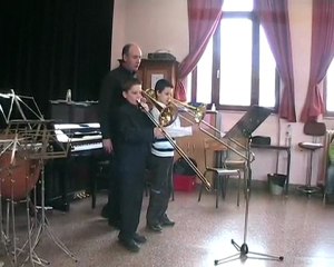 audition à l'école de musique de Louvroil
