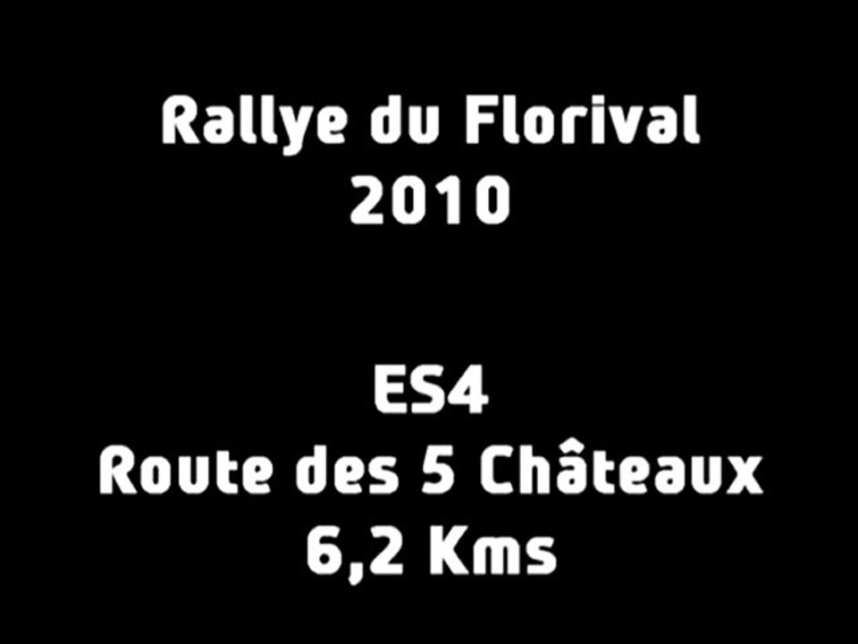 ES4 Rallye du Florival 2010