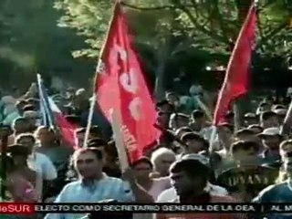 Movimiento campesino paraguayo pide reforma agraria