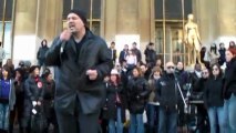 Michael Jackson cover by James Legendre in Trocadéro - 2010