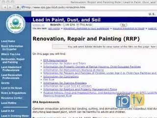 EPA RRP Rule Exclusions and Certification