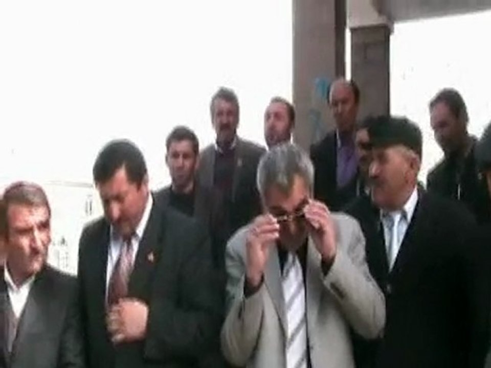 Muhtarlardan Sağlık protestosu
