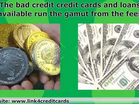 Using Bad Credit Credit Cards And Loans