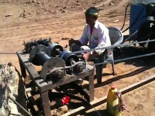 Rajasthan, forage d'un puit 1 sur 2