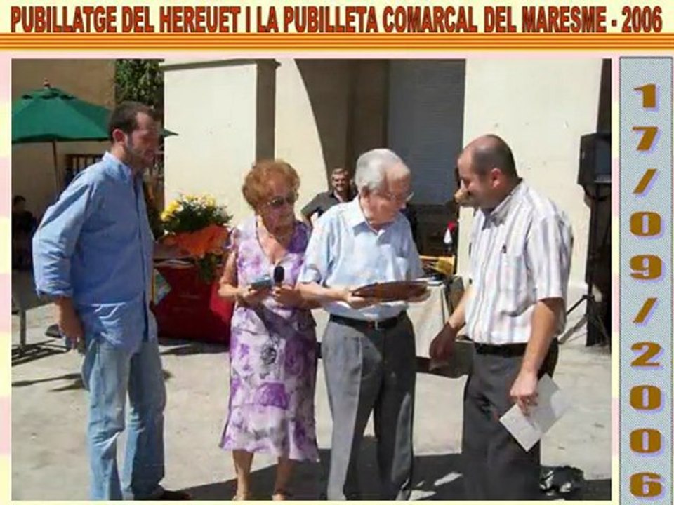 Elecció del Pubillatge Comarcal Infantil del Maresme 2006