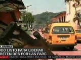 Todo listo para liberar a retenidos por las FARC