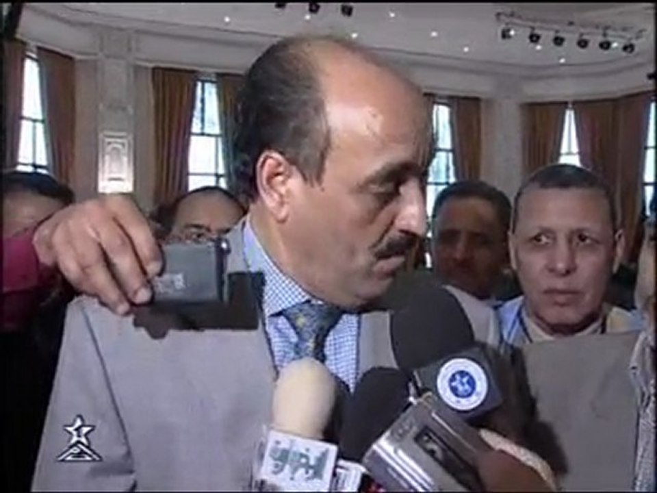 Déclaration du Président du Corcas après monination