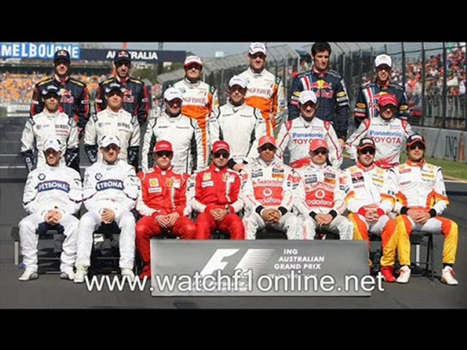 watch Australian gp f1 live streaming 2010 online