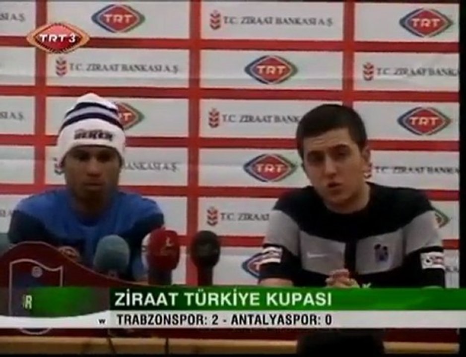 Trabzonspor 2 - 0 Antalyaspor Türkiye Kupasi youtubeline.com